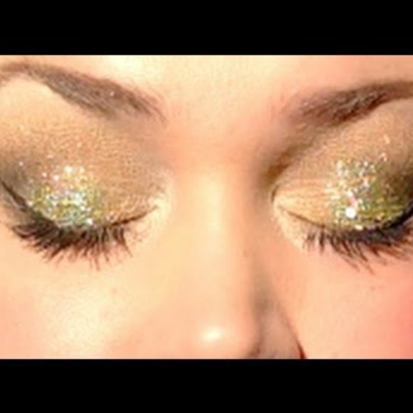 🌟🧚♀️3D BRASS GOLD MAC Cosmetics DISCONTINUED Glitter NWT - Picture 4 of 10